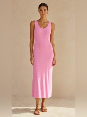 santorini dress in cream lspace Santorini Dress (cream)